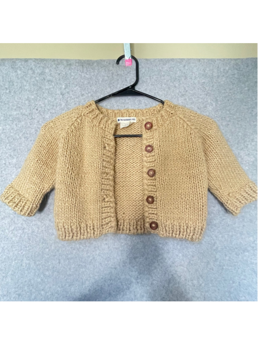 The Blueberry Hill baby cardigan sweater size 12 to 24 months